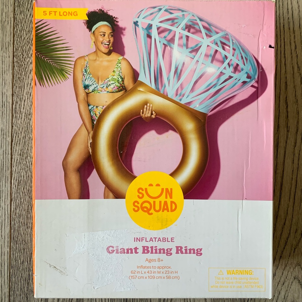 Bling Ring Beach Inflatable!